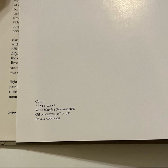 John Singer Sargent Hardback SARGENT AT BROADWAY THE IMPRESSIONIST YEARS - Picture 7 of 16